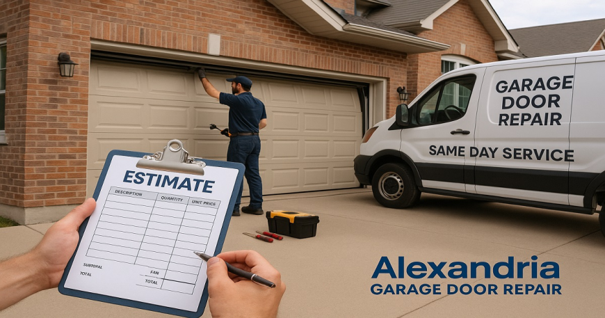 How Do You Choose the Best Same Day Garage Door Repair in Alexandria?