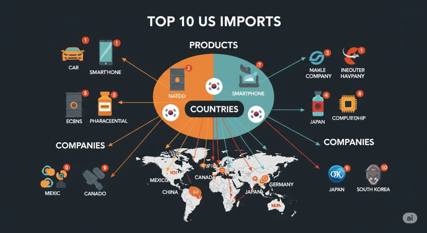 Top 10 US Imports: A Complete Guide to Products, Countries & Companies