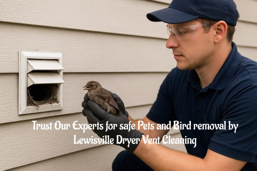 How Pets And Bird Removing from Dryer Vents Benefits Lewisville Homes