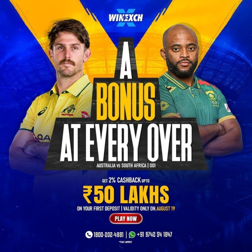 Winexch Login for AUS vs SA ODI Match Updates