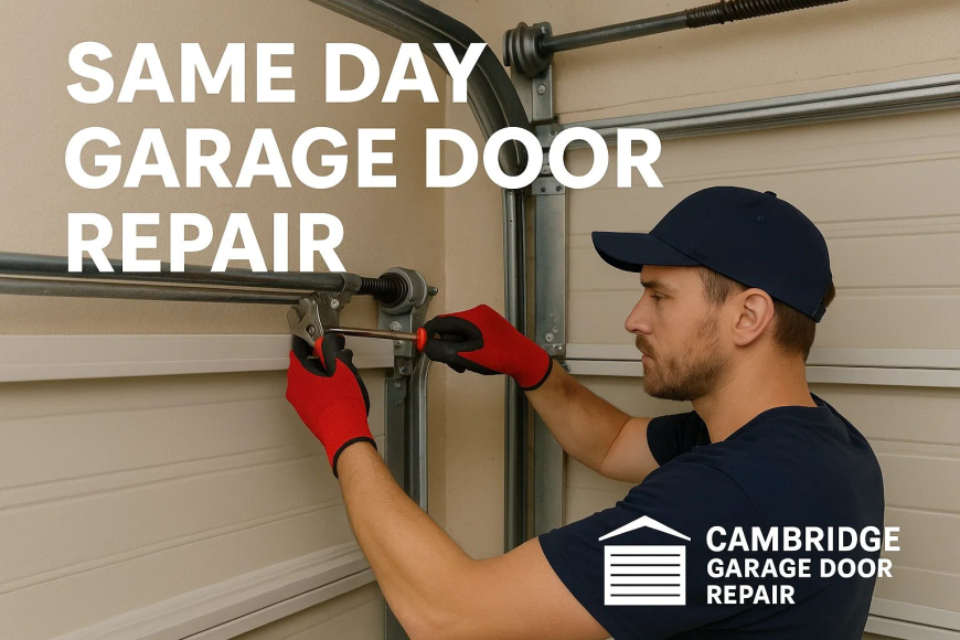 What Tools Do Professionals Use for Same Day Garage Door Repair in Cambridge?