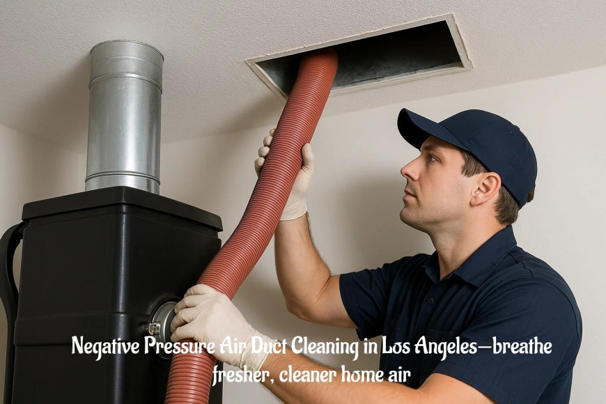 How Can Negative Pressure Air Duct Cleaning in Los Angeles Transform Home Air