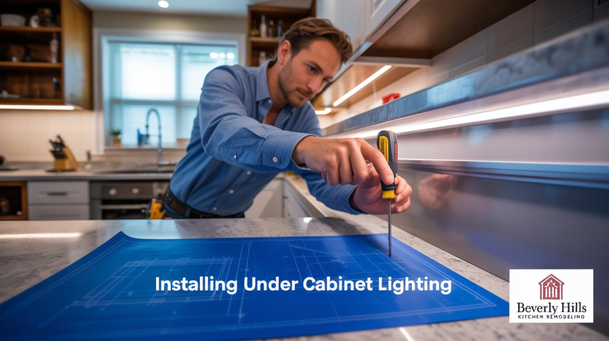 Can Installing Under Cabinet Lighting in Beverly Hills Be Customized for Unique Spaces?