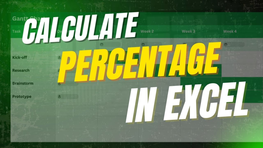 How to Calculate Percentage in Excel [Formulas + Examples 2025]