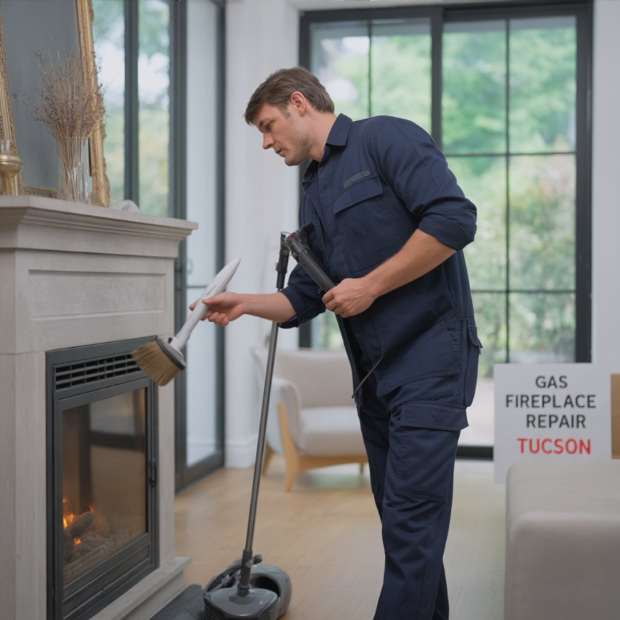 How Does Gas Fireplace Repair Tucson Ensure Safe Fireplace Operation?