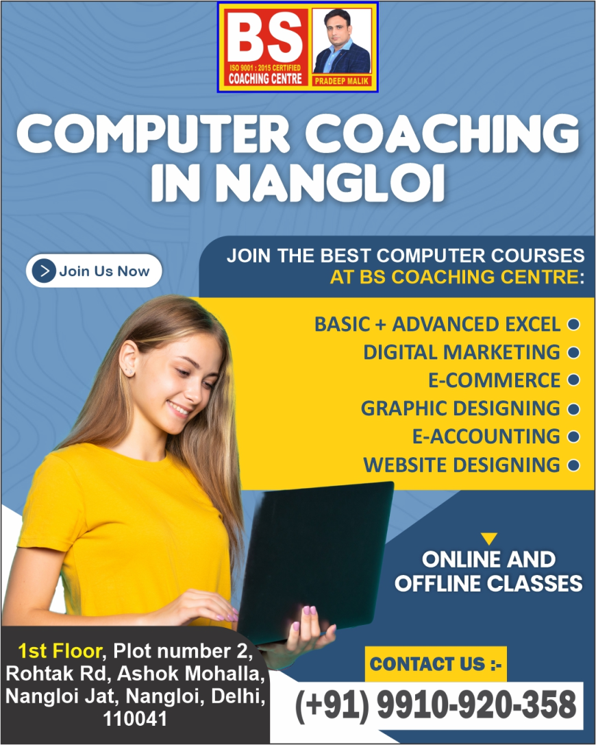 Boost Your Confidence with Computer Coaching in Nangloi