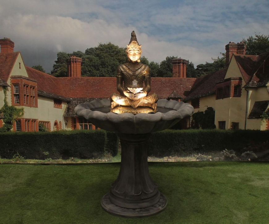 Peace Comes Home in a Buddha Water Fountain