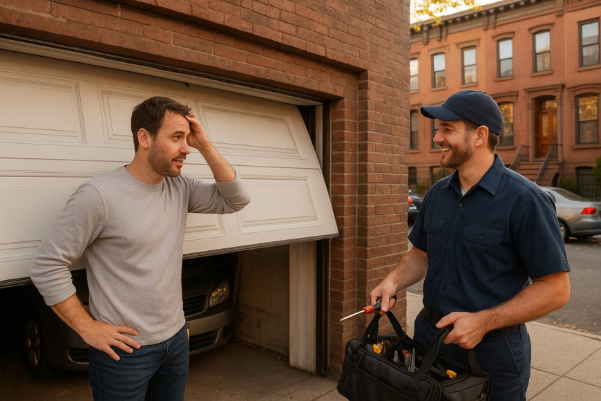 What Makes Same Day Garage Door Repair Reliable in Brooklyn?
