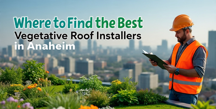 Where to Find the Best Vegetative Roof Installers in Anaheim