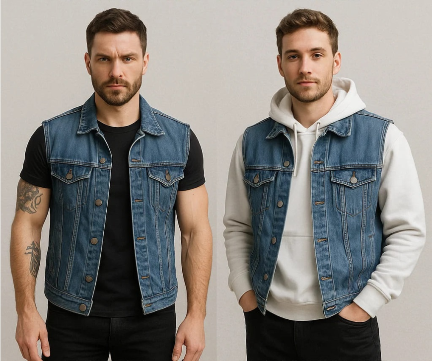 Biker Denim Vest Style Guide: What to Wear With a Denim Vest on the Open Road