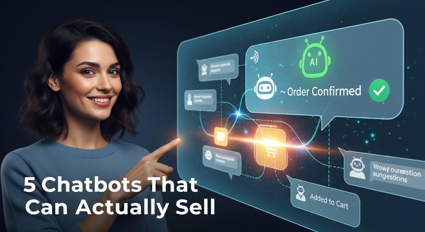 5 Chatbots That Can Actually Sell: I Tried Them So You Don’t Have To