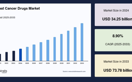Breast Cancer Drugs Market Growth Landscape: Key Influencers & Expansion Forecast 2025–2033