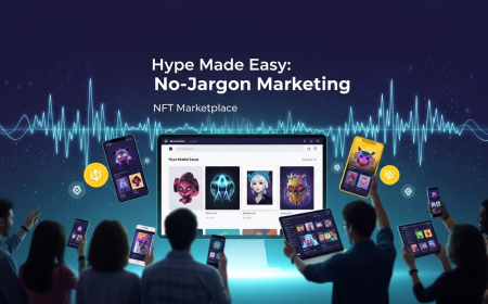 Hype Made Easy: No-Jargon Marketing for a White Label NFT Marketplace