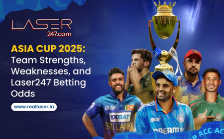 Asia Cup 2025: Team Strengths, Weaknesses, and Laser247 Betting Odds