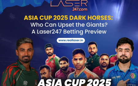 Asia Cup 2025 Dark Horses: Who Can Upset the Giants? – A Laser247 Betting Preview