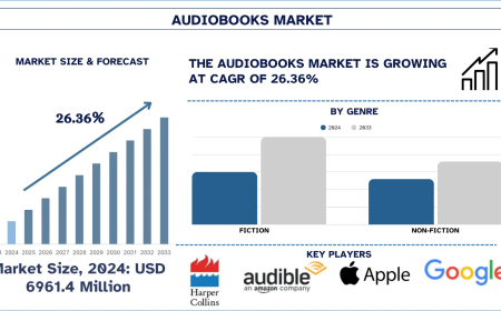 Audiobooks Market Size & Share Forecast (2025-2033) | UnivDatos