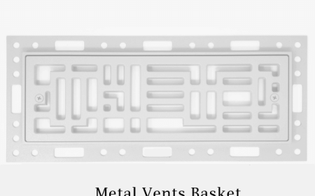 Tornado Flush Mount Metal Vent – Silver River Finish, Built for Modern Living