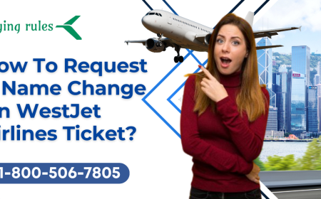 How To Request A Name Change On WestJet Airlines Ticket?