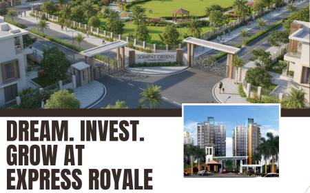 Saffron Estate Sonipat Plots Surrounded by Greenery