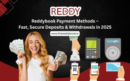 Reddybook Payment Methods – Fast, Secure Deposits & Withdrawals in 2025