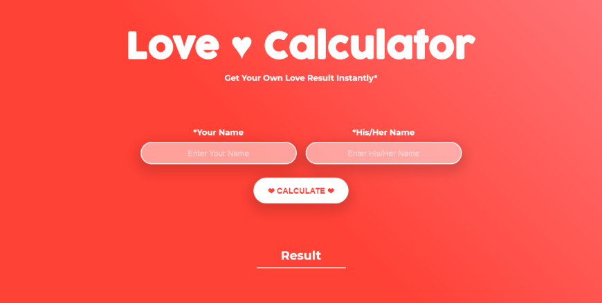 Best Love Calculator Check Your Love Compatibility Instantly
