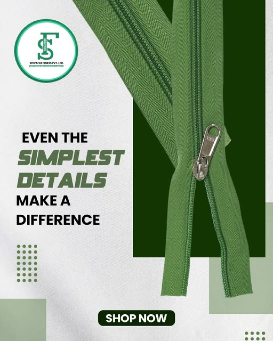 Shiva Fasteners | CFC Zippers in India