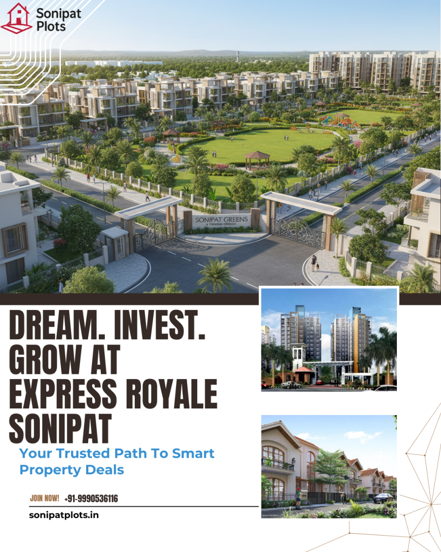 Saffron Estate Sonipat Plots Surrounded by Greenery