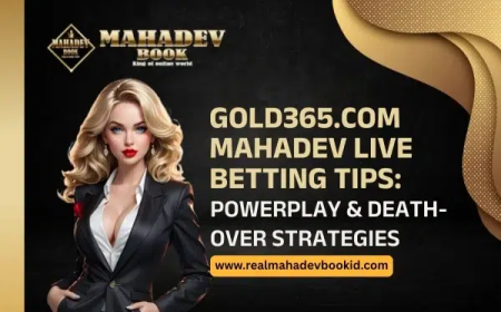 Gold365.com Mahadev Live Betting Tips: Powerplay and Death-Over Strategies