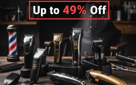 Best Deals on Professional Clippers & Trimmers for Barbers – Up to 49% Off