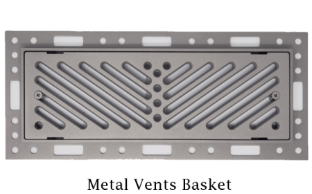 Designer Flush Mount Floor Vent – Breeze Mountain Fog
