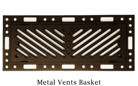 Flush Breeze Vent – Burnt Leaf Tone (Architectural Series)