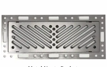 Brushed Platinum Breeze Vent – Polished Precision for Modern Floors