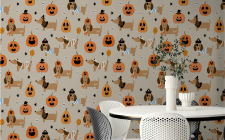 Beyond the Dog Bed: Sophisticated Ways to Use Dog Wallpaper in a Contemporary Home
