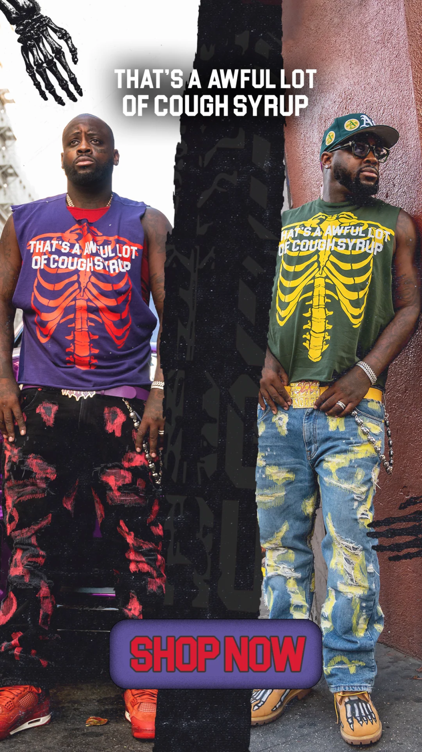 Closet Overflow = That Awful Lot of Cough Syrup