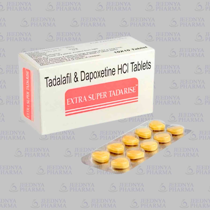 Super Tadarise Tadalafil Tablets in UK Online from Jeednya Pharma Today