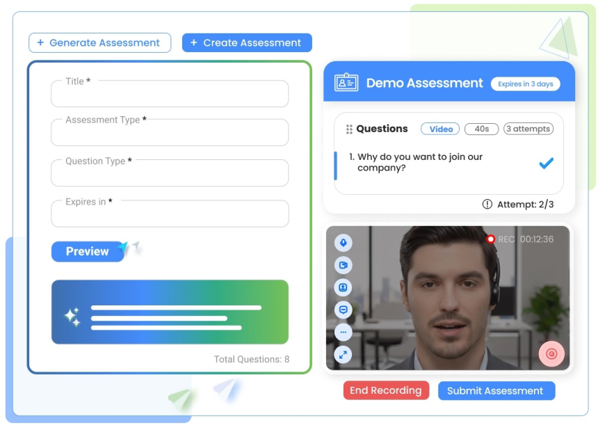AI Video Assessment Software with SmoothHiring