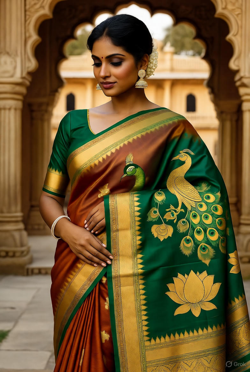 Paithani Saree: Heritage Weave with Royal Motifs