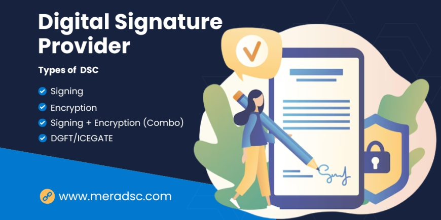 Signing & Encryption – Digital Signature Certificate Provider