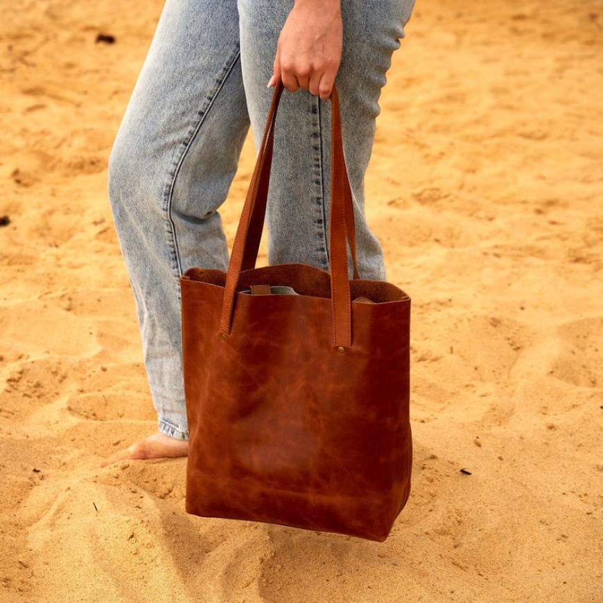 The Timeless Charm of a Leather Tote Bag for Women