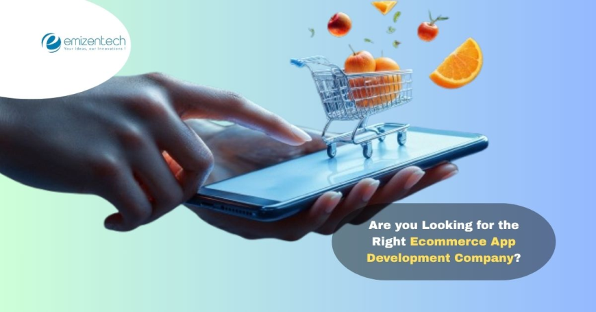 Are you Looking for the Right eCommerce App Development Company?
