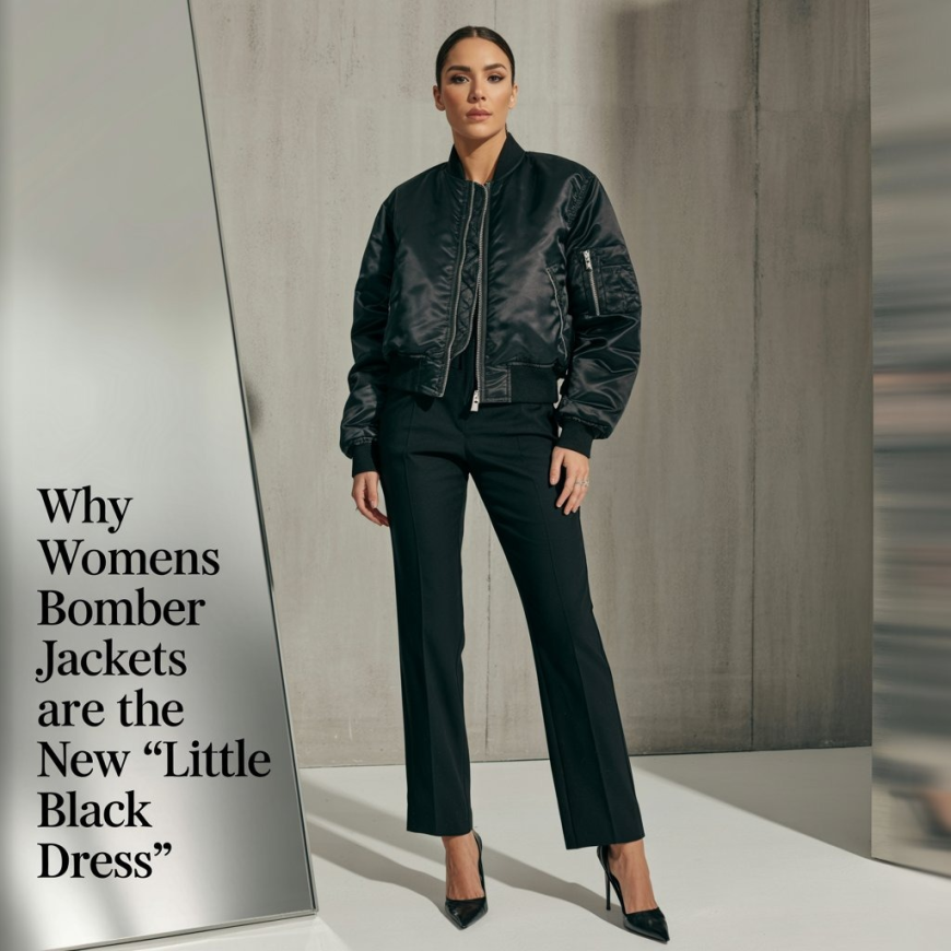 Why Womens Bomber Jackets Are the New ‘Little Black Dress