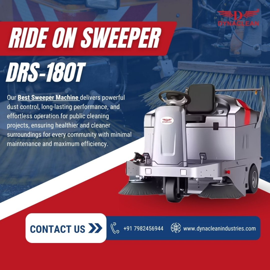 Dynaclean Industries Elevates Industrial Cleaning Standards With Best Sweeper Machine