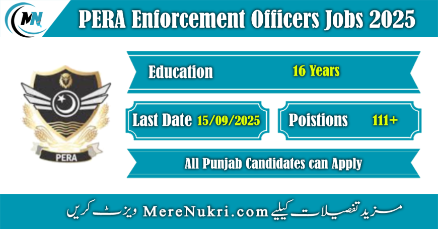 PERA Enforcement Officers EO Jobs 2025