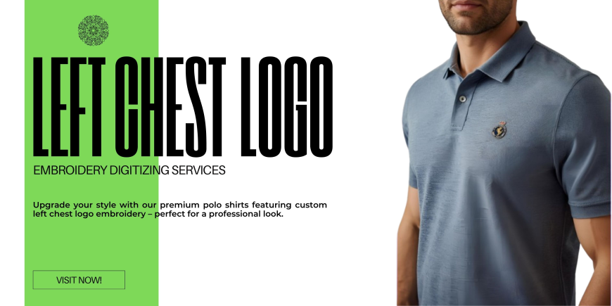 Rush Order Left Chest Digitizing Service | Fast & Precise Embroidery Digitizing USA