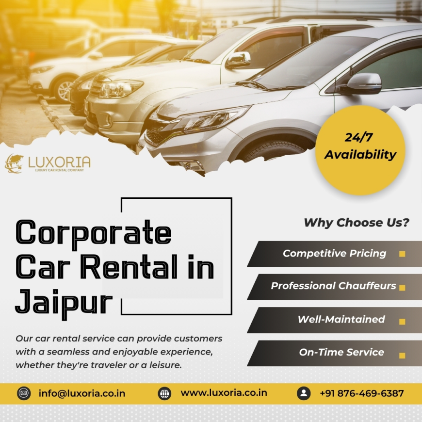Corporate Car Rental in Jaipur — Your Business Travel, Elevated
