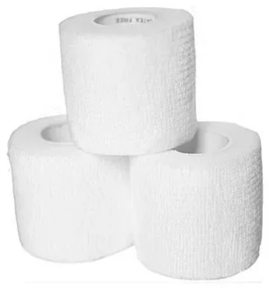 White Cohesive Bandage – Perfect Blend of Strength, Flexibility, and Comfort