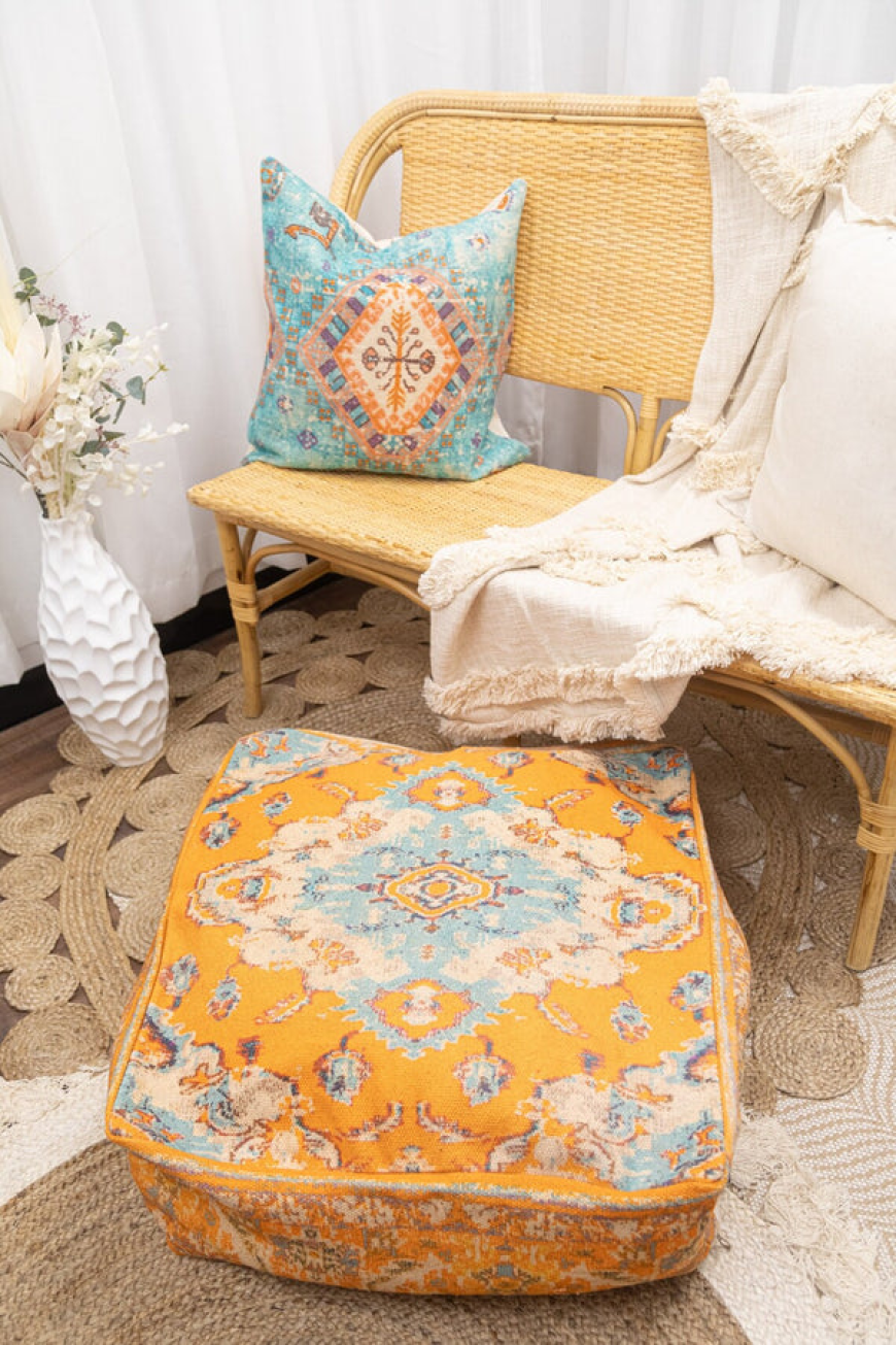Add Style and Comfort with a Round Ottoman