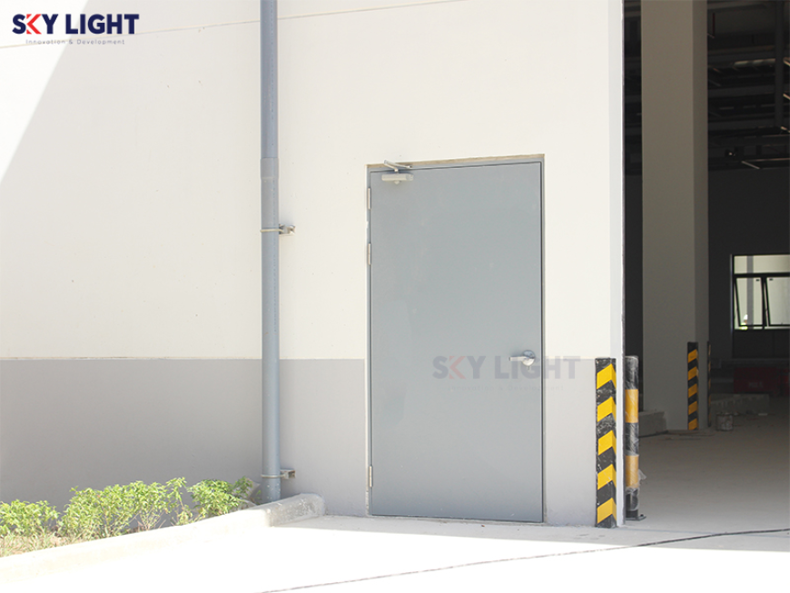 Ứng dụng thực tế của cửa thép chống cháy EI Sky Light