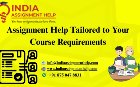 Assignment Help Tailored to Your Course Requirements