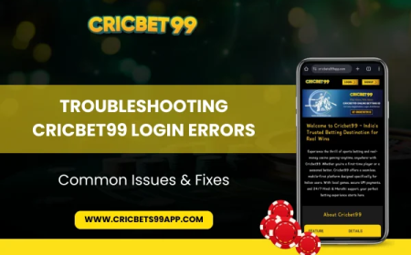 Troubleshooting Cricbet99 Login Errors: Common Issues & Fixes
